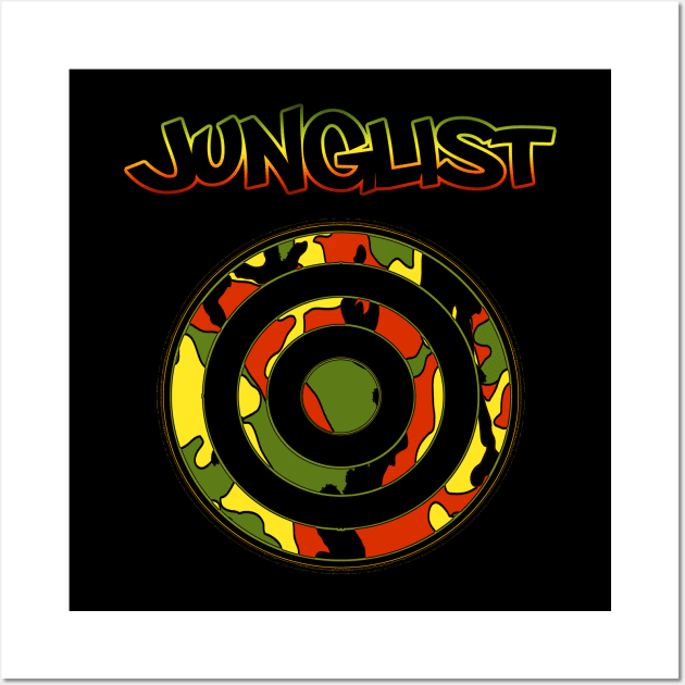 Junglist-Rasta Target Wall Art by AutotelicArt